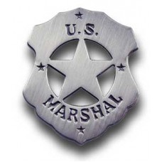 US Marshal Shield Pin